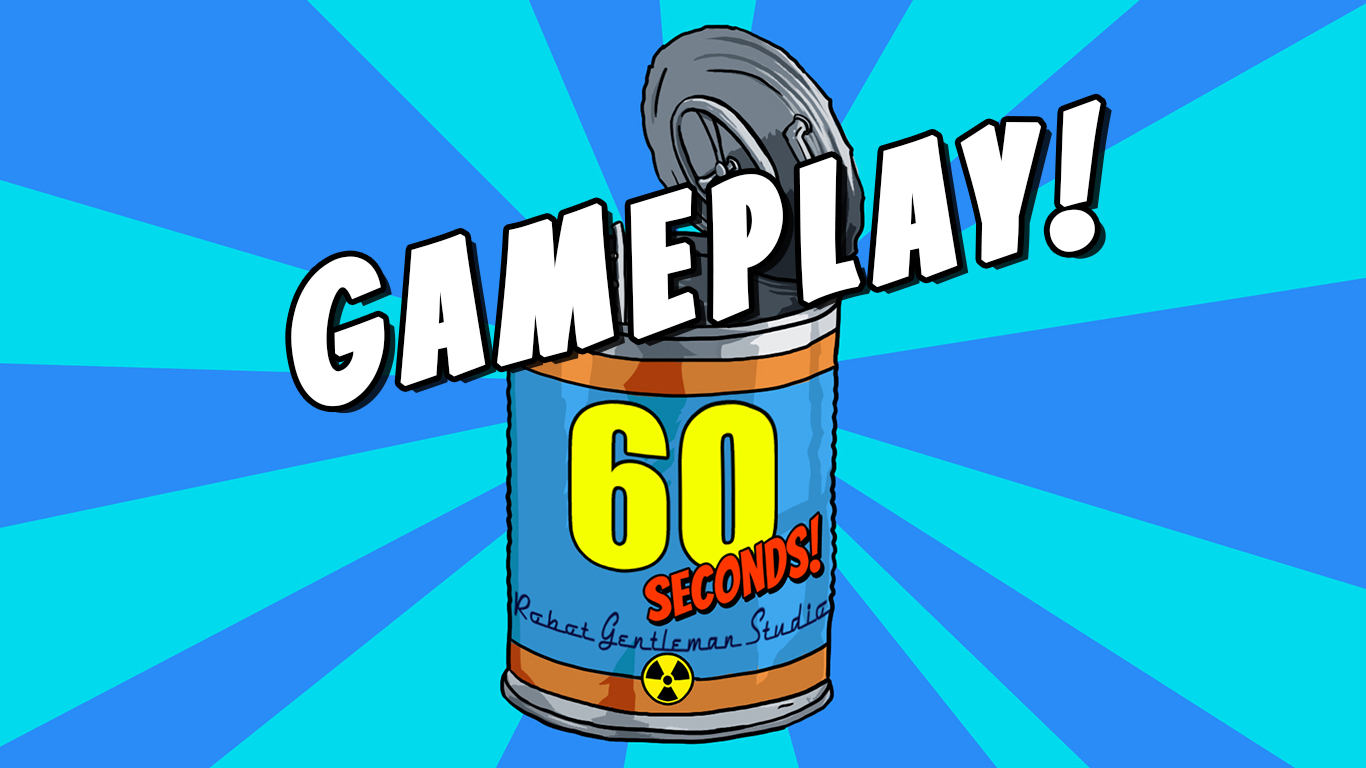 60 Seconds! - O mundo acabou! Tente sobreviver em um bunker nuclear!